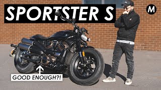 2022 HarleyDavidson Sportster S First Ride Review Is It Good Enough [upl. by Colbert370]