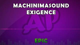 Royalty Free Music  MachinimaSound  Exigence [upl. by Annabel]