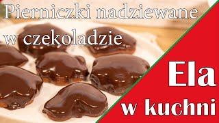 Pierniczki nadziewane w czekoladzie [upl. by Alithea]