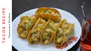 Tacos recipe Vegetarian  How To Make Tacos  Mexican Tacos Recipe  Tasneems Kitchen [upl. by Foss]