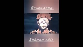 SUKUNA EDIT ROSRS 🥀🥀🥀 AUDIOSONGtiktoksukuna anime viralshortsviralvideo youtubeyoutubeshorts [upl. by Rex]