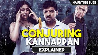 Horror Comedy Conjuring Movie  Connjuring Kannappan Explained in Hindi  Haunting Tube [upl. by Layman120]