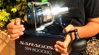 SHIMANO SARAGOSA 8000 REVIEW  put to the test [upl. by Nnyw]