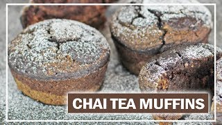 CHAI Tee Muffins  ohne ZUCKER  mirisplace [upl. by Stanway]