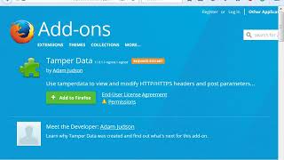Understanding Server Request Response using Tamper Data Plugin Firefox [upl. by Andryc145]