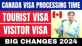 Canada Tourist Visa  Visitor Visa Processing Time 2024  Big Changes 2024  Canada Immigration Law [upl. by Llenaj888]