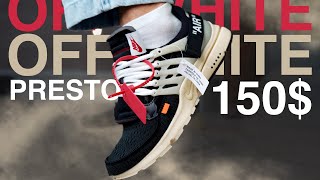 OffWhite x Nike Air Presto quotThe Tenquot for 150 Review amp OnFeet [upl. by Horvitz]