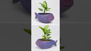 Cement pottery making  Cement flower vase roomdecor diy craft cementcrafts [upl. by Seana]