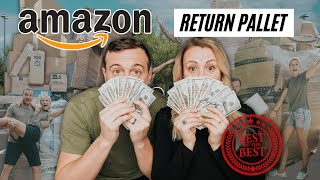 Amazon Return Pallet Unboxing  Our MOST PROFITABLE flips [upl. by Christy357]