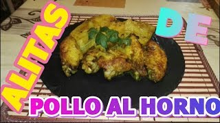 ALITAS DE POLLO AL HORNO [upl. by Nnairret438]