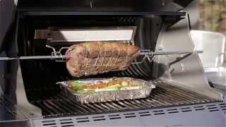 How To Cook Rotisserie Prime Rib  Weber Grills [upl. by Bollay456]