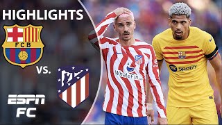 🏆 SILVERWARE LOADING 🏆 Barcelona vs Atletico Madrid  LaLiga Highlights  ESPN FC [upl. by Dalston]