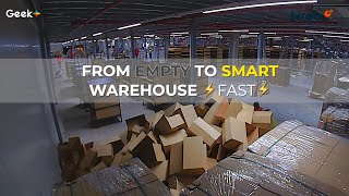 From Empty to Smart Warehouse ⚡️FAST⚡️ [upl. by Haland]