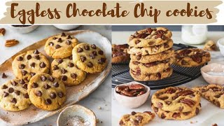 Eggless Chocolate Chip Cookies  The Only Cookie Recipe you Need  Bake With Shivesh [upl. by Mulloy]