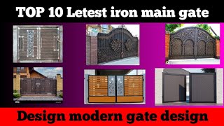 WONDERFUL IRON main gate DESIGN for your house and Home [upl. by Aliber]