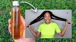 DIY Oil Mix For Longer and Stronger Hair  UnivHair Soleil [upl. by Consuelo602]