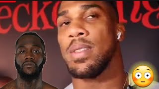 BREAKING NEWS ⛔️ ANTHONY JOSHUAS STRANGE REACTION TO DEONTAY WILDER QUESTIONS  COUNTERPUNCHED [upl. by Aisel]