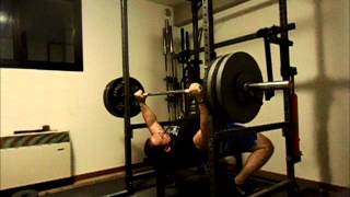 Bench 460x1 session w commentary [upl. by Shipley]