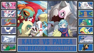 SINNOH vs JOHTO  Pokémon Gym Leader Tournament Battle 6 [upl. by Enelad220]