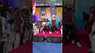 Anguka nayo  jabidiimusic8427 ft various artists dance amapianodance performance [upl. by Cirdor]