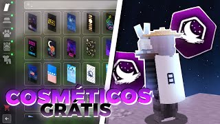 COMO TER TODOS OS COSMÉTICOS DO LUNAR CLIENT DO MINECRAFT 2024 PIRATA amp ORIGINAL [upl. by Eileme]