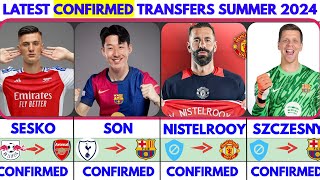 🚨THE LATEST CONFIRMED TRANSFER NEWS AND RUMOURS TRANSFERS 2024 Ruud van Nistelrooy to Man united [upl. by Tai279]