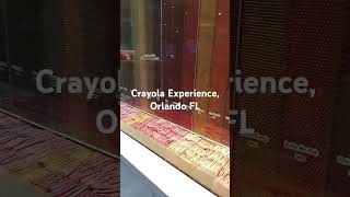 Crayola Experience Orlando FL [upl. by Flossi184]