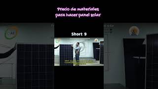 9 Hacer Panel Solar con celdas pequeñas o celdas grandes puede ser lo mismo en cuanto a tamaños [upl. by Aihsaei23]