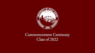 Class of 2022 Commencement Ceremony [upl. by Idyh21]