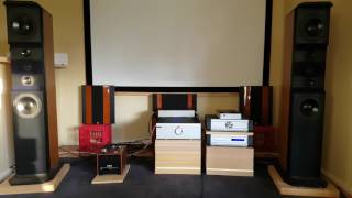 Musical Fidelity M6 500i Duntech Marquis speakers PS Audio NuWave DSD DAC Kimber Kable 8TCs [upl. by Arait]