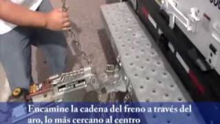 Enganchar el remolque con freno UHaul [upl. by Nelak881]