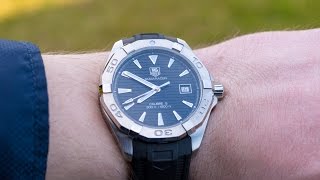 TAG Heuer Aquaracer Calibre 5 WAY2110FT8021  master of versatility 4K [upl. by Skrap372]