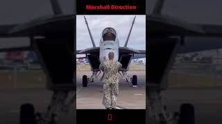 Jet Going To Ready   Marshalling Fighter Jet F16  Shorts [upl. by Samara]