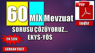 2021 EKYS  KPSS 60 REMİX MEVZUAT SORUSU ÇÖZÜYORUZ PDF EKLİ 🔴CANLI YAYINN [upl. by Verity]