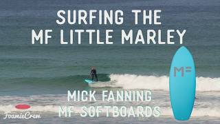 MF Softboards Review  Surfing the Little Marley [upl. by Leodora]