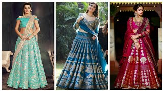 Trending Banarasi Lehenga Choli Designs  Bridal Lehenga Choli in Silk [upl. by Jarid]