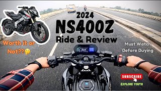 Bajaj NS400 Ride and Review😊 Honest Review  Worth it or not🤔 Explore Youth [upl. by Alage]