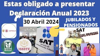 CARLOS MARTINEZ en vivo 🔴JubiladoPensionado Asalariado ¿Estas obligado a presentar Declaración🔴 [upl. by Lilllie967]