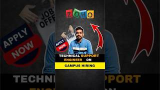 Zoho  Technical Support Engineer [upl. by Fleck]