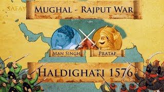 Battle of Haldighati 1576  MughalRajput War DOCUMENTARY [upl. by Nojid]