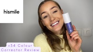 Hismile v34 Colour Corrector Review  Whiter teeth in two minutes [upl. by Esirehs]