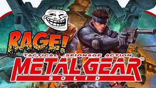 BROKEN CONTROLLER ANGER Metal Gear Solid Rage Montage PS1 [upl. by Gates36]