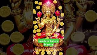 Lakshmi kubera mantra  Om hreem shreem mantralakshmidevi kuberalakshmishortsfeed mantrachanting [upl. by Ruder]