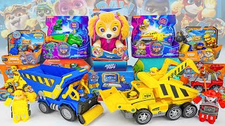 Paw Patrol toys unboxing ASMR  Rubble amp Crew Bark Yard Deluxe Bulldozer  Paw Patrol Cat Pack [upl. by Norha716]