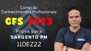 CFS Sargento PM  Correção prova de DIREITO  Método Fabio Nakaharada [upl. by Kopp]