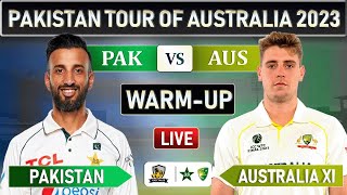 PAKISTAN vs AUSTRALIA XI WARM UP MATCH LIVE COMMENTARY  PAK vs AUS PMXI LIVE  PAK BATTING [upl. by Benito]