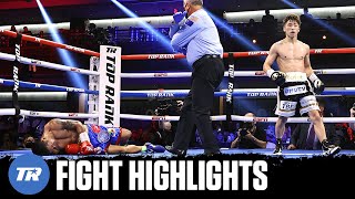 Naoya Inoue Highlight Reel Knockout of Michael Dasmarinas 3 Knockdowns in 3 Rds  FIGHT HIGHLIGHTS [upl. by Nnylrebma]