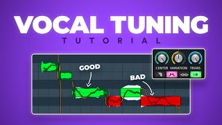 How to CORRECTLY tune your Vocals Melodyne Newtone Reason etc [upl. by Brinna]