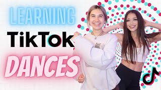 LEARNING TIKTOK DANCES w Jillian Webber [upl. by Werd431]