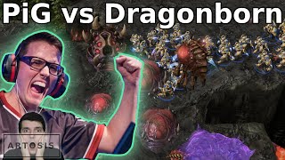 Protoss Brains  PiG vs Dragonborn  StarCraft 2 [upl. by Eikcim]